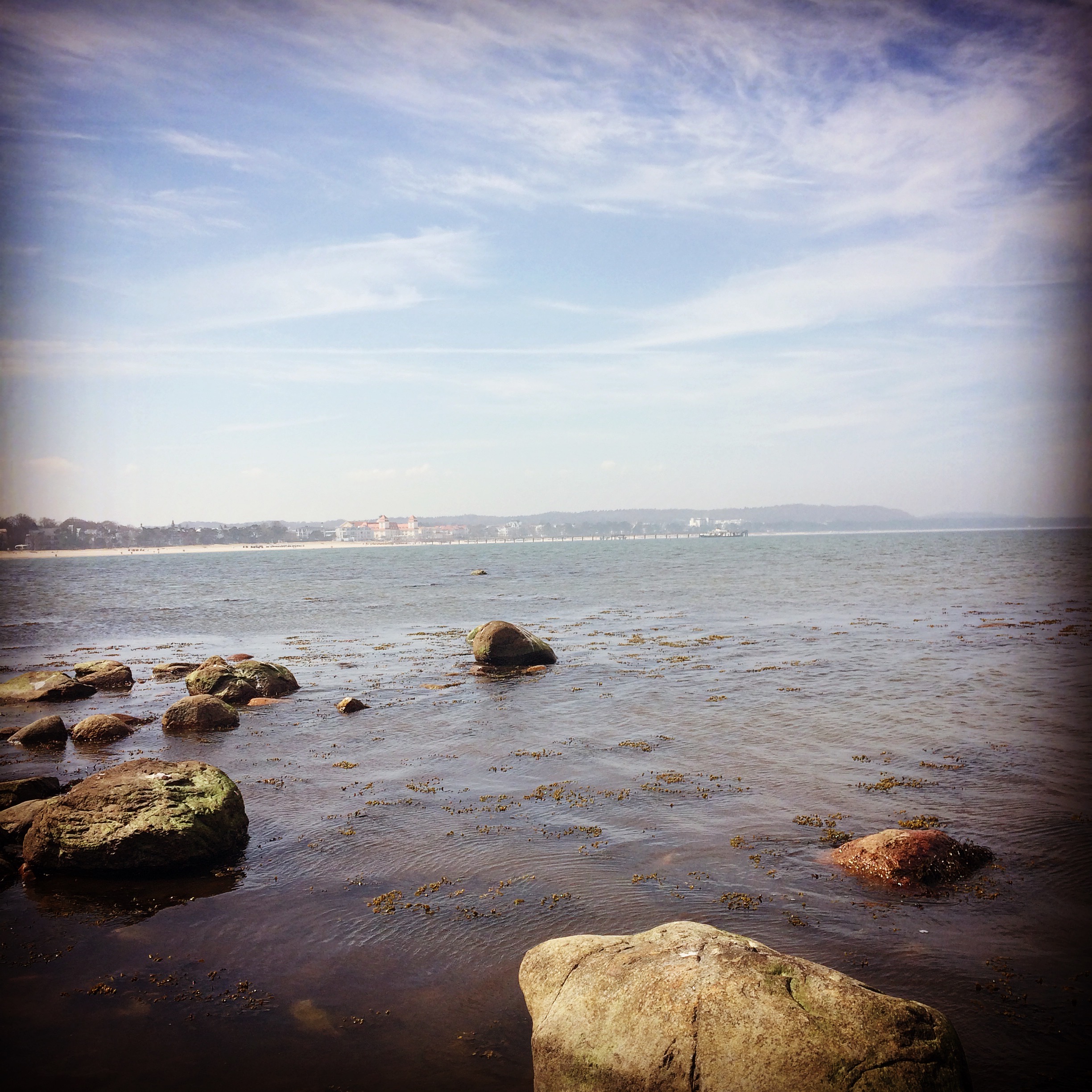 Ostsee Küste: Blick auf Binz